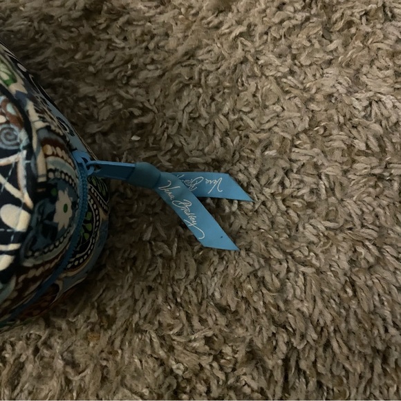 3/$10 Vera Bradley Jewelry Box Bali Blue! GUC! - Picture 3 of 8